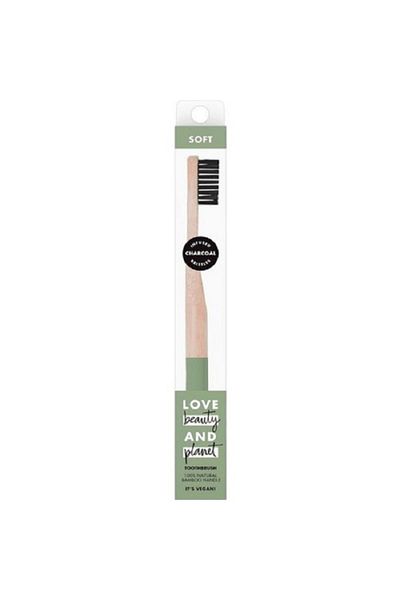 Love Beauty and Planet Soft Vegan Toothbrush with Green Bamboo Handle