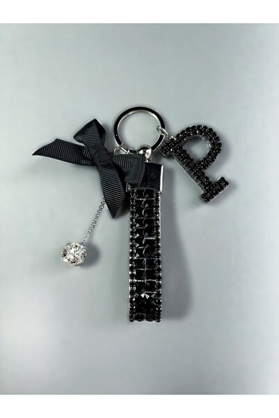 TASARIM ARABAM ATİKE ELİF AKIN Siyah Baget Siyah Metre Işı Anahtarlık Siyah P...