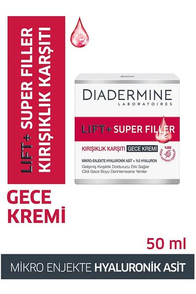 Diadermine 50 ml Superfiller Hyaluron Night Cream - Anti-Wrinkle