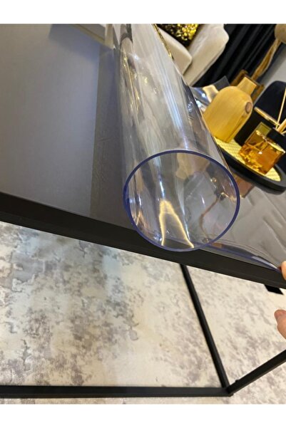 ANTİSAL Şeffaf Pvc Kalın Masa Örtüsü 2.4mm En 80 Cm