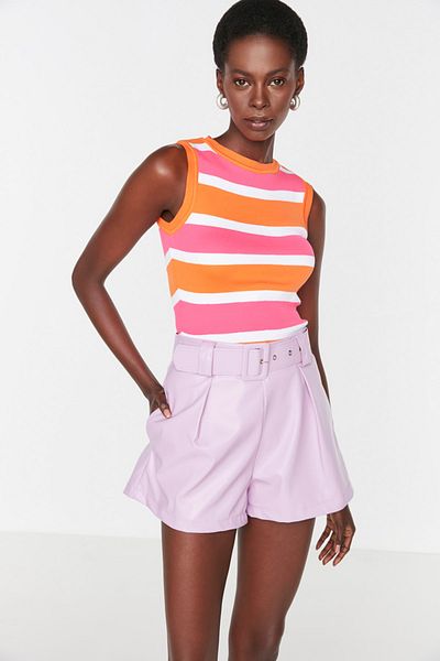 Trendyol Collection Fuchsia-Strickbluse – TWOSS22BZ1170