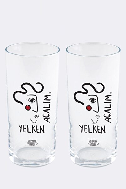 Anason İşleri Sailing Opening Glass Set of 2