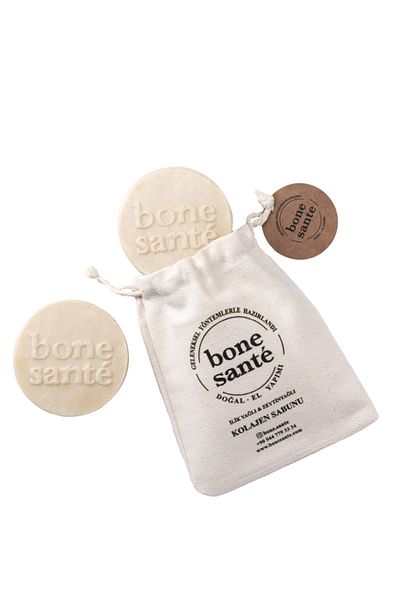 Bone Sante Collagen Soap (WARM OIL) Round