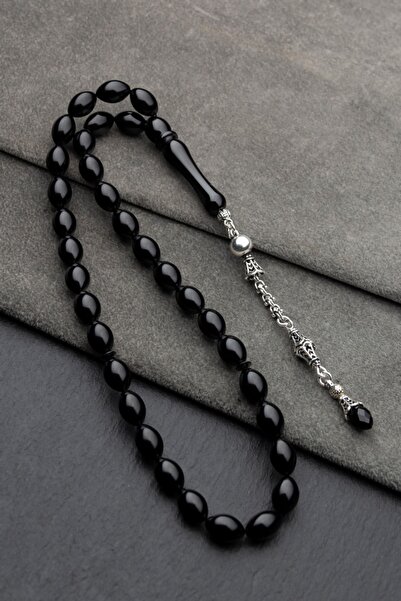 OTTOTESBİH Сувенірний чотки, стискаючий бурштиновий чотки, дерев'яна коробка