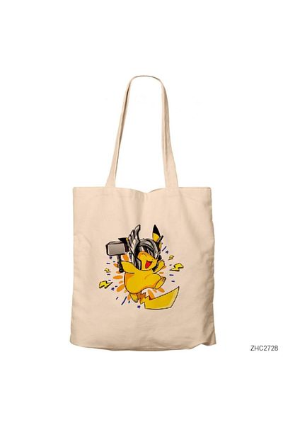 Z zepplin Τσάντα Pikachu Thor Canvas Tote