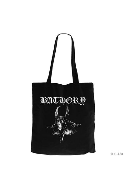 Z zepplin Geantă tote din pânză neagră Bathory
