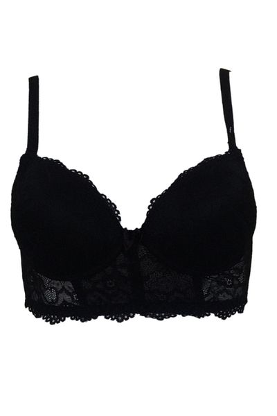 Belladonna Lace Half-Supported Bra & Bra