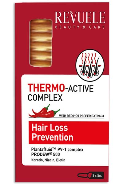 Revuele Thermo Active Complex - Hair Ampoule 8*5 Ml Hot Pepper Anti-Shedding