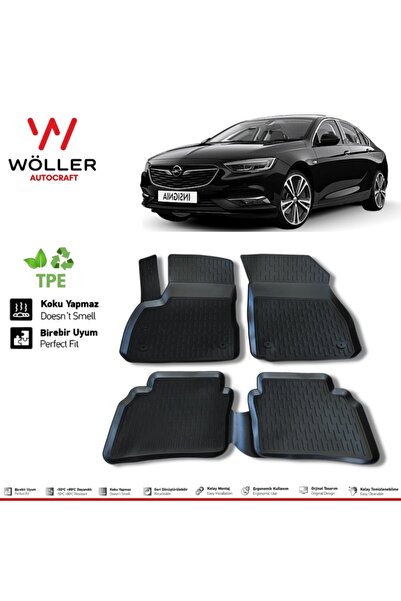 wöller Opel Insignia Paspas 2017 Sonrası 3d Havuzlu Paspas