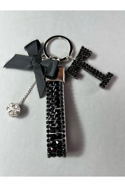 TASARIM ARABAM ATİKE ELİF AKIN Siyah Baget Siyah Metre Işı Anahtarlık Siyah T...