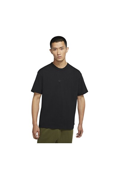 Nike Sportswear Premium Essentials Short-sleeved Men's Black Color T-shirt