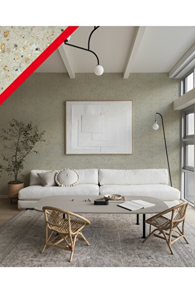 Nishplas Enerjik Isı Ve Ses Yalıtımlı Ipek Sıva Fabeltrend Serisi - Fbl 007 Zeytuni