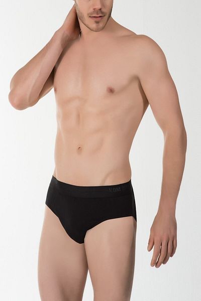 Kom Ανδρικό Μαύρο Cuba 2-pack Slip 44sl10021siya