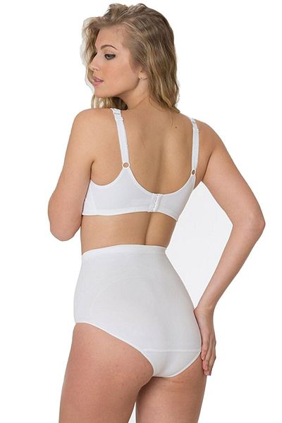 EliteWomans Corset alb model 2016 cu talie înaltă fără cusături