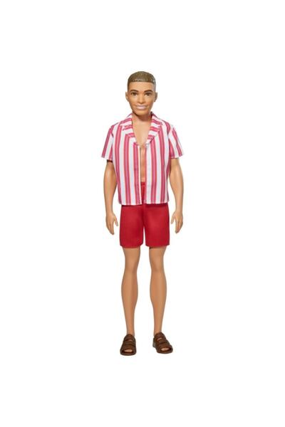 Barbie Ken 60. Yıl Bebekleri Grb41 (esmer Gömlekli)