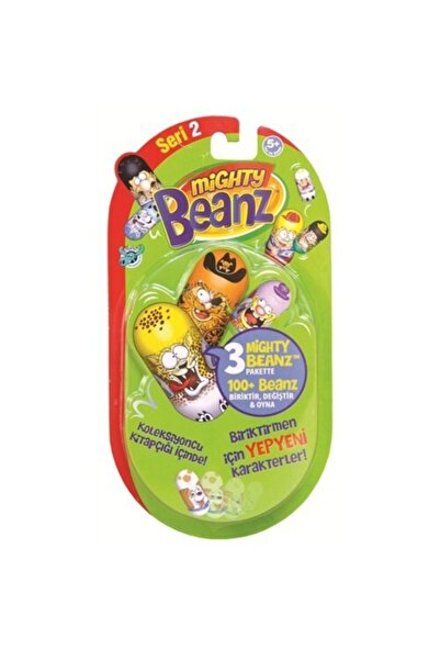 Mighty Beanz 3'lü Paket Çılgın Fasülyeler 3'lü Paket