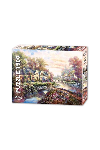 Star Oyun 1100677 Spring Pavilion 1500 Piece Puzzle, Star