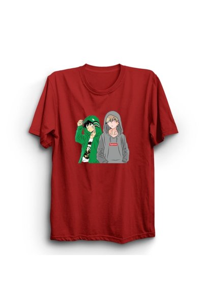 The Fame Majica iz anime serije My Hero Academia, Todoroki, Bakugo, Izuku