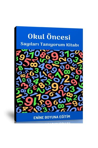 Enine Boyuna Eğitim Preschool I Know Numbers Book