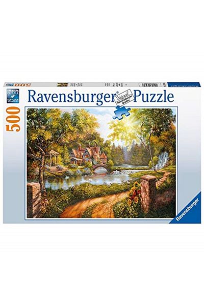 RAVENSBURGER Multicolored Children's Puzzle & Jigsaw 165827   500P River Club