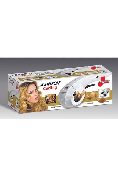 Johnson Curling Otm. Rotary Illuminated Curler Ceramic Heated Hair Styler