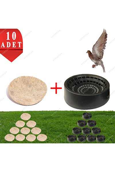 Marka Sida Güvercin Folluğu Keçe 10'ar Adet Delikli Oval, Yumurtalık, Folluk ...