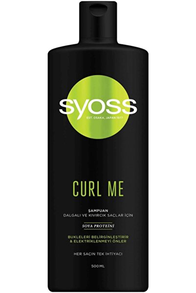 Syoss Marka: Curl Me Şampuan 500 Ml Kategori: Şampuan