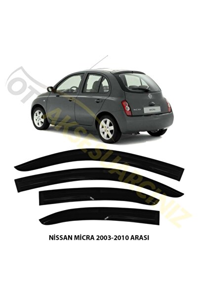 Mugen Nissan Micra 2003 - 2010 Arası Cam Rüzgarlığı 4 Lü Takım