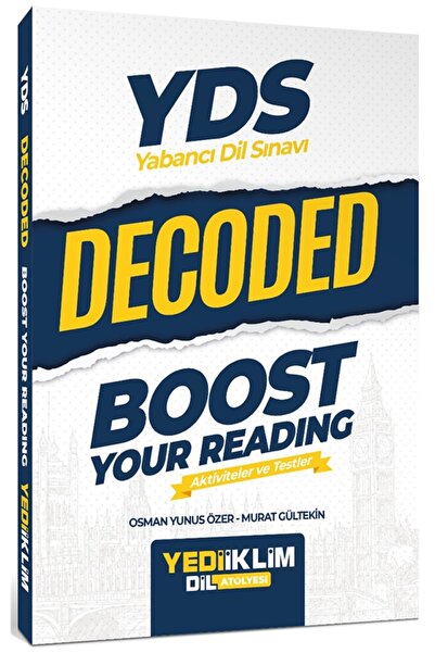 Yediiklim Yayınları Yds Decoded Boost Your Reading