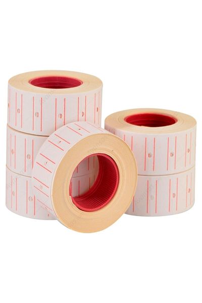 Tanex Motex 5500 Striped Label - Taneks 12X21, 1 Piece of 800