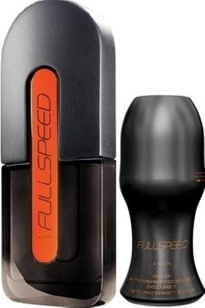 AVON Full Speed Erkek Parfümü 75 Ml +full Speed Roll On Deo 50 Ml