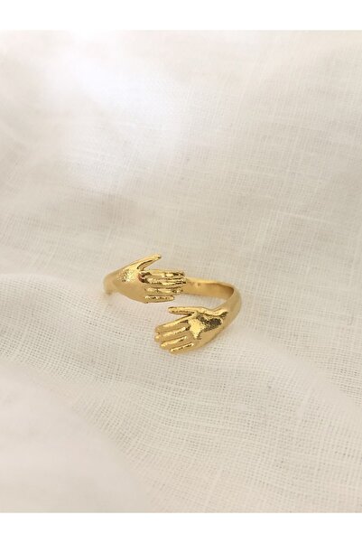 takıtarzım خاتم نسائي ذهبي قابل للتعديل