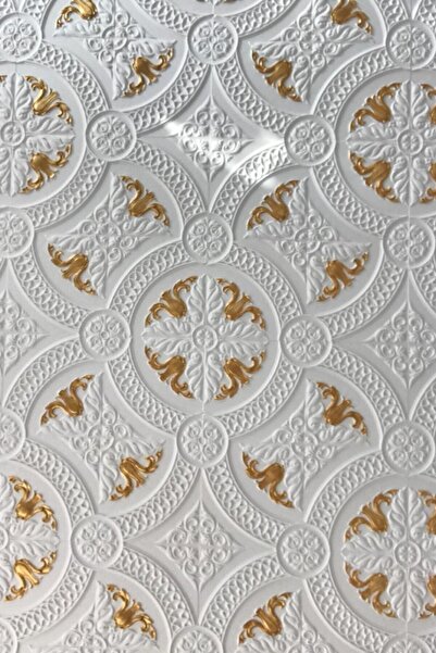 Polsis Propiyer Pt12 Strafor Dekoratif Tavan Kaplama Paneli, 8'li Paket