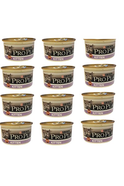 Pro Plan Pro Plan Kitten Tavuk Etli Yavru Kedi Yaş Mama (max Skt) - 85 Gr X 1...