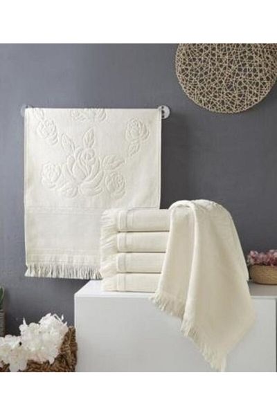 Fiesta Etamine Tasseled 50*90 Towel Set of 6
