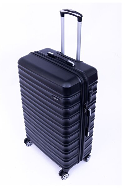 MODA Küçük Boy Valiz Kabin Boy Valiz Kabin Bavul Siyah