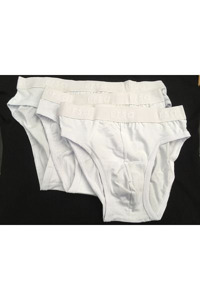 ersa çamaşır ERSA 3 ΤΕΜΑΧΙΑ ΜΟΝΟΧΡΩΜΑ ΒΑΜΒΑΚΙ Lycra ΑΝΔΡΙΚΟ KOM SLIP