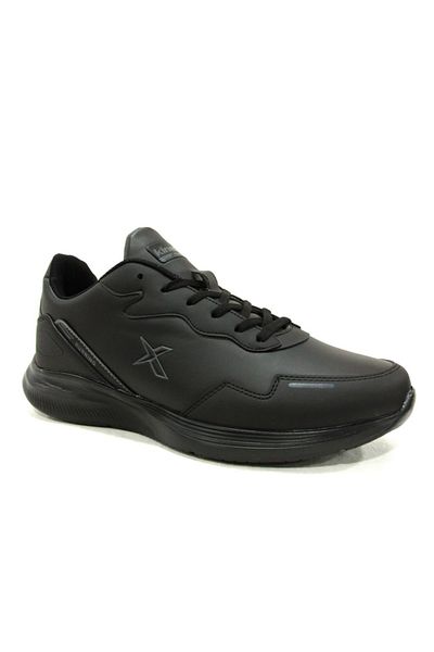 Kinetix Black Running Lace-Up Sneakers