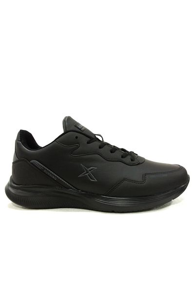 Kinetix Black Running Lace-Up Sneakers