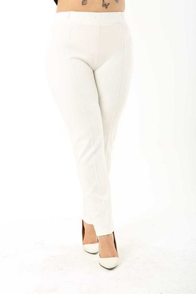Winter white plus size pants store