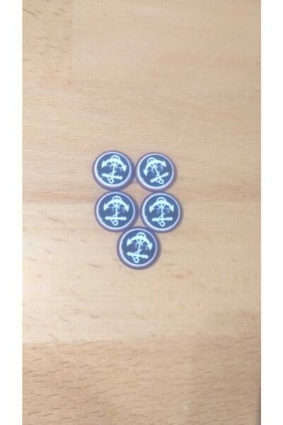 Gökçe Giyim Figürlü Düğme Bebek 5'li Yelek Hırka Düğmesi