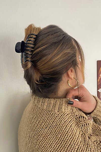 GÜLPEŞE Culoare neagră Cataramă cu zăvor Dimensiune mare