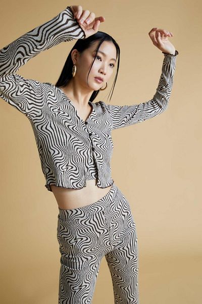 DeFacto Strickjacke - Braun - Figurbetont
