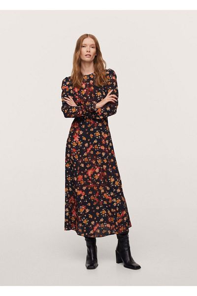 MANGO Woman Floral Φόρεμα