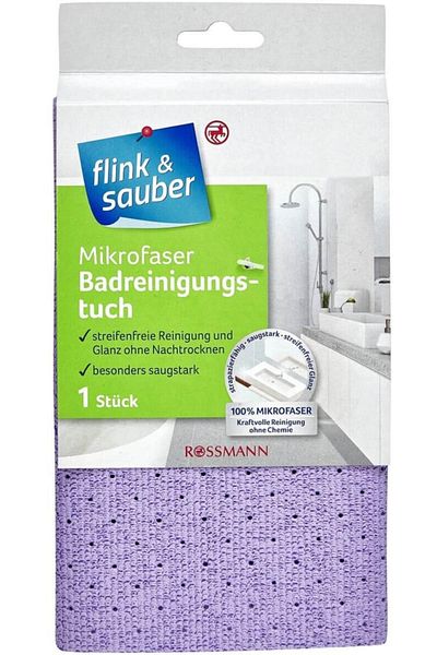 Flink Sauber Brand: Flink & Sauber Microfiber Bath Cloth Category: Cleaning Cloth