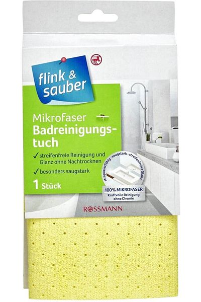 Flink Sauber Brand: Flink & Sauber Microfiber Bath Cloth Category: Cleaning Cloth