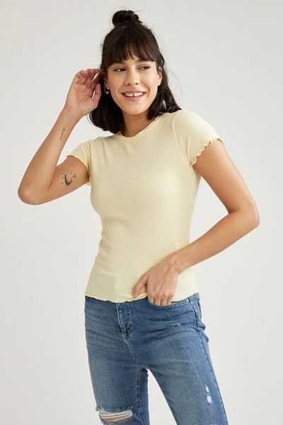 DeFacto Slim Fit Crew Neck Short Sleeve T-Shirt