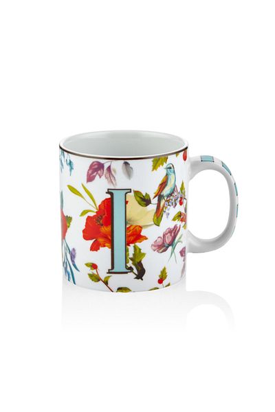 The Mia Floragram Mug -i-letter