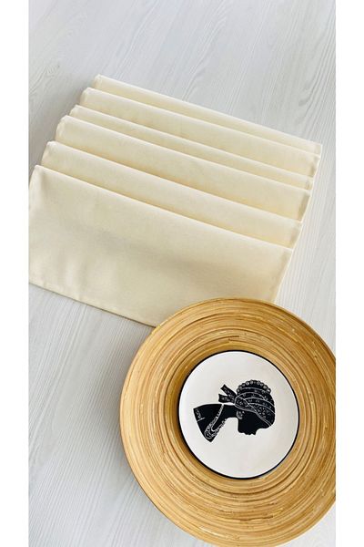 White Alamode Κρεμ Χρώμα Straight Runner
