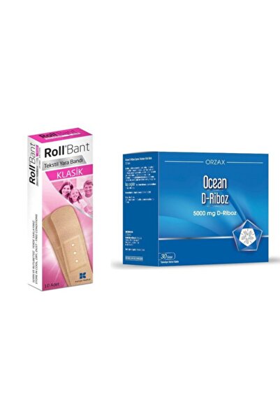 Roll ضمادات 10 قطع + أوكينش D-ريبوز 500 ملغ 30 قطعة